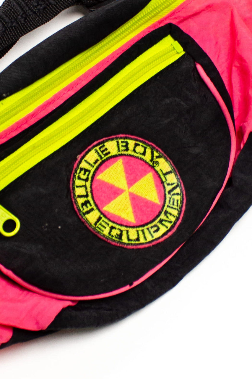 Vintage Hot Pink Bugle Boy Equipment Fanny Pack