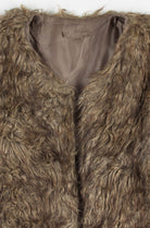 Brown Shag Vest