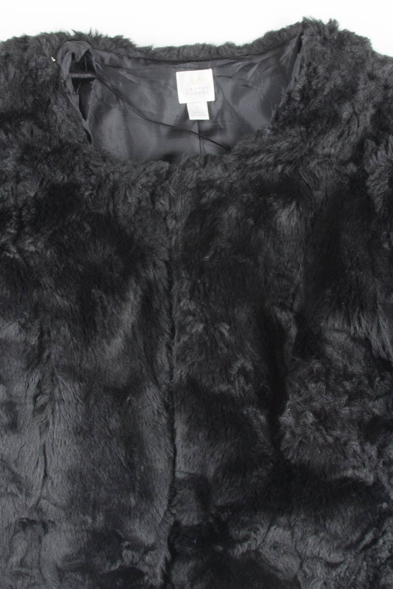 Black Fur Shrug
