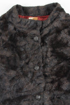 Short Brown Vintage Fur Coat
