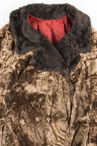 Two Toned Vintage Fur Coat