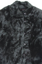 Black Vintage Fur Coat 2