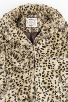 Cheetah Print Fur Coat