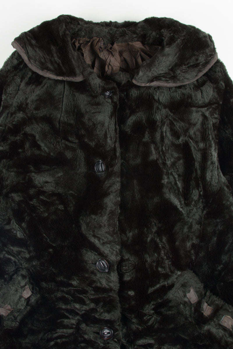 Black Fur Coat 1