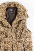 Brown Faux Fur Vest