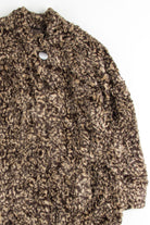 Caramel Swirl Faux Fur Coat