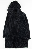 Black Faux Fur Coat 3
