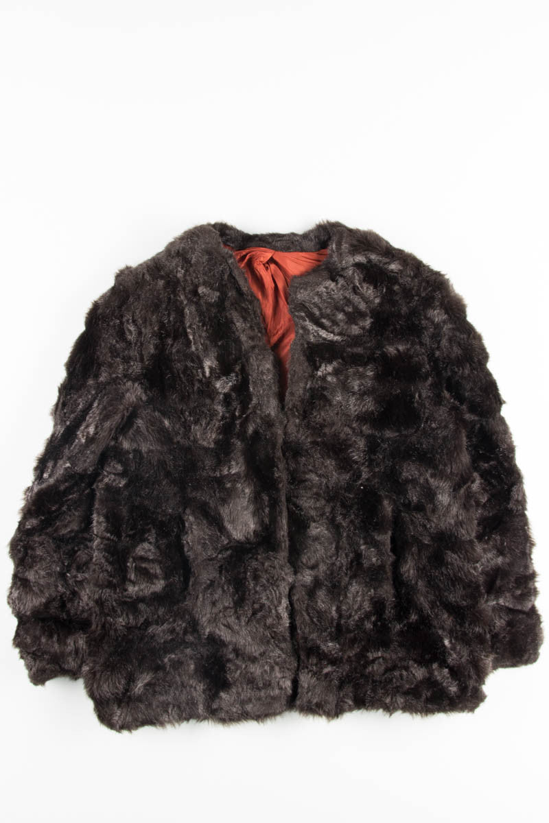Brown Vintage Fur Coat 2