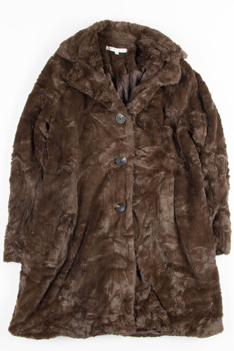 Brown Vintage Fur Coat
