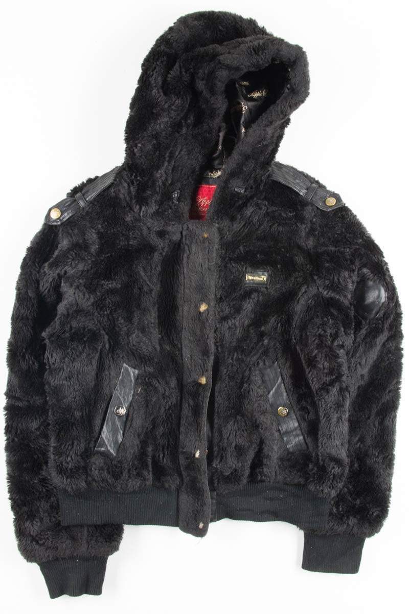 Faux Fur Bomber Jacket