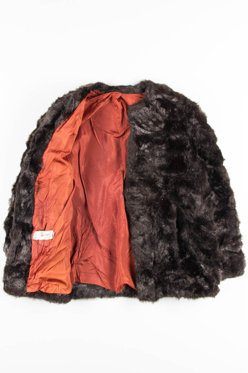 Brown Vintage Fur Coat 2