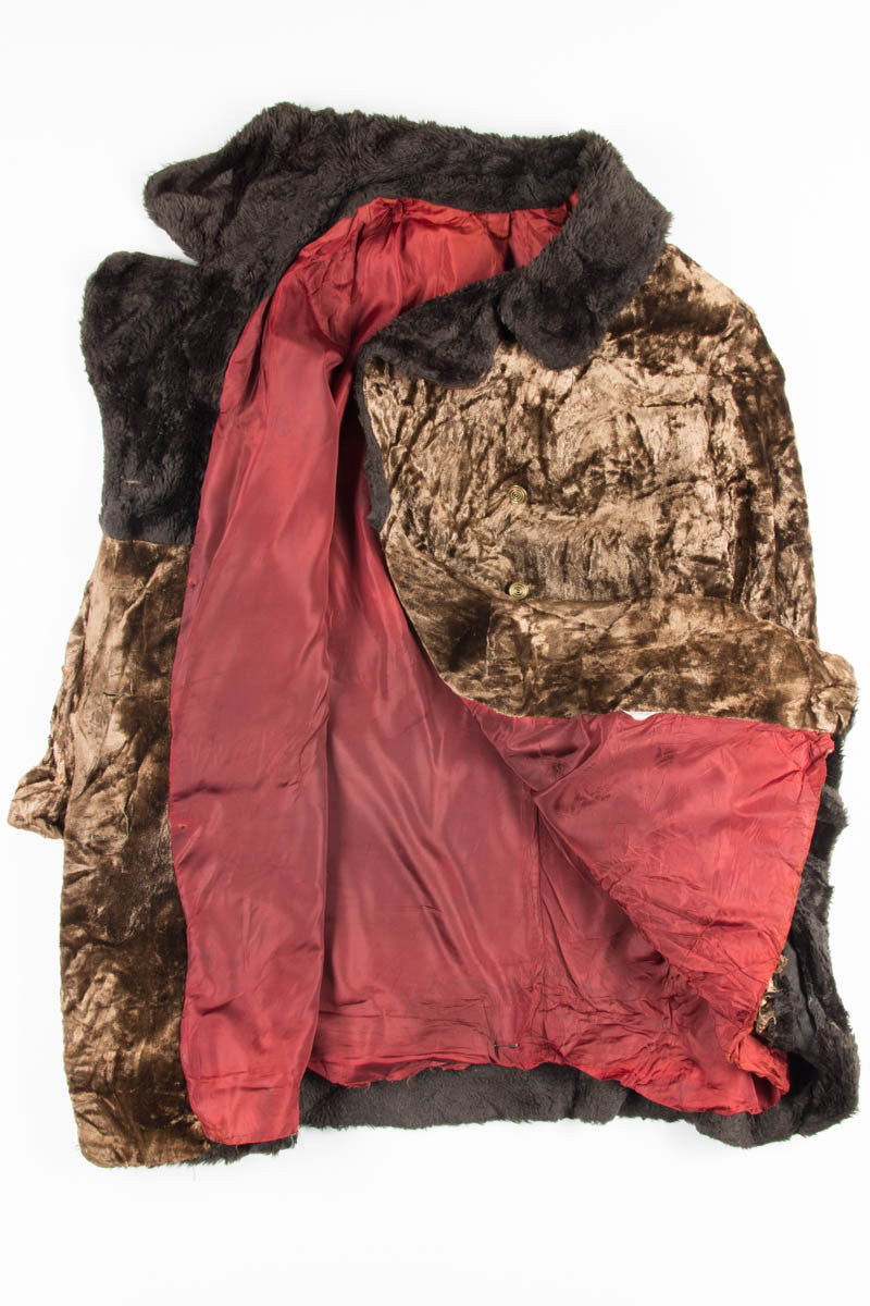 Two Toned Vintage Fur Coat