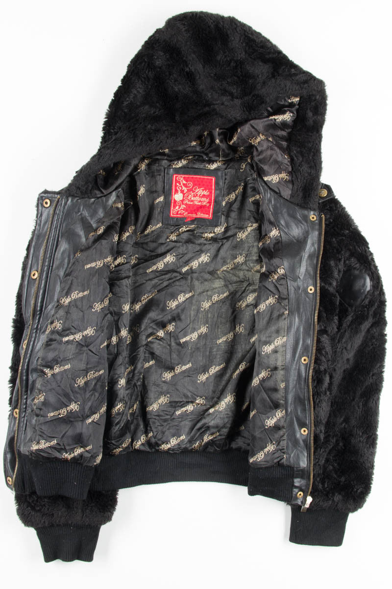 Faux Fur Bomber Jacket