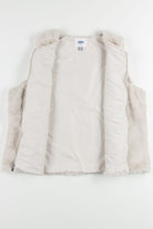 Off White Fur Vest
