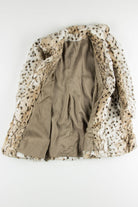 Cheetah Print Fur Coat 1