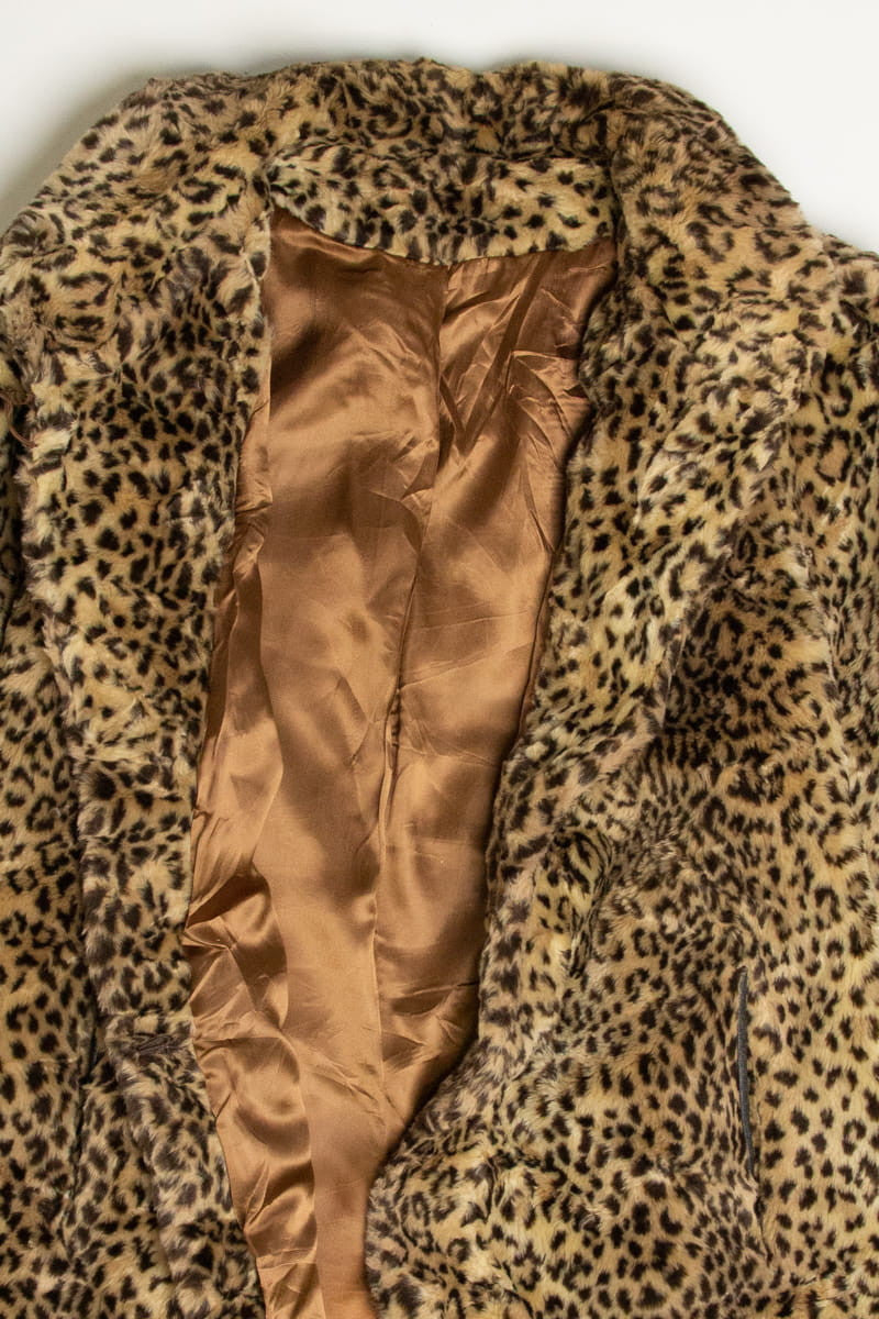Leopard Faux Fur Coat 1
