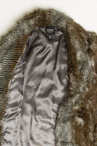 Dark Wolf Faux Fur Coat