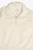 Cream Nine West Faux Fur Pullover