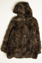 Vintage Sears Bear Faux Fur Coat