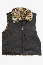 Reversible Cheetah East 5th Faux Fur Vest