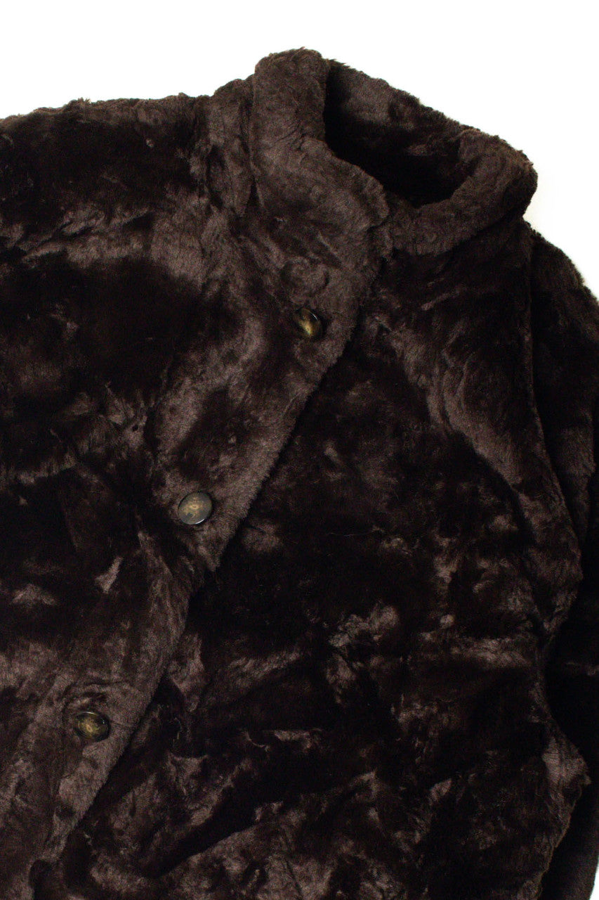 Brown Faux Fur Coat 5