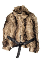 Brown Faux Fur Coat 4