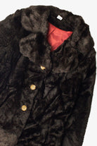 Brown Faux Fur Coat 3