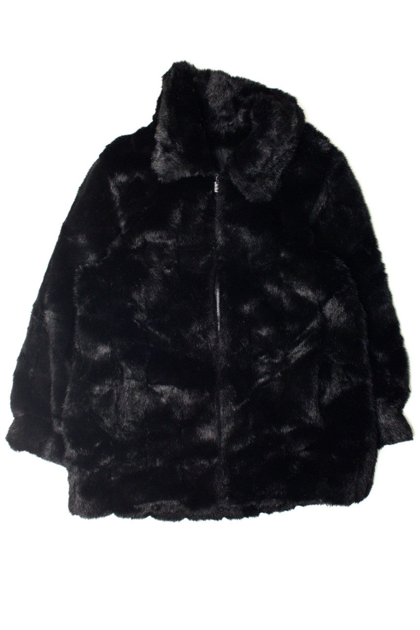 Dennis Basso Faux Fur Coat