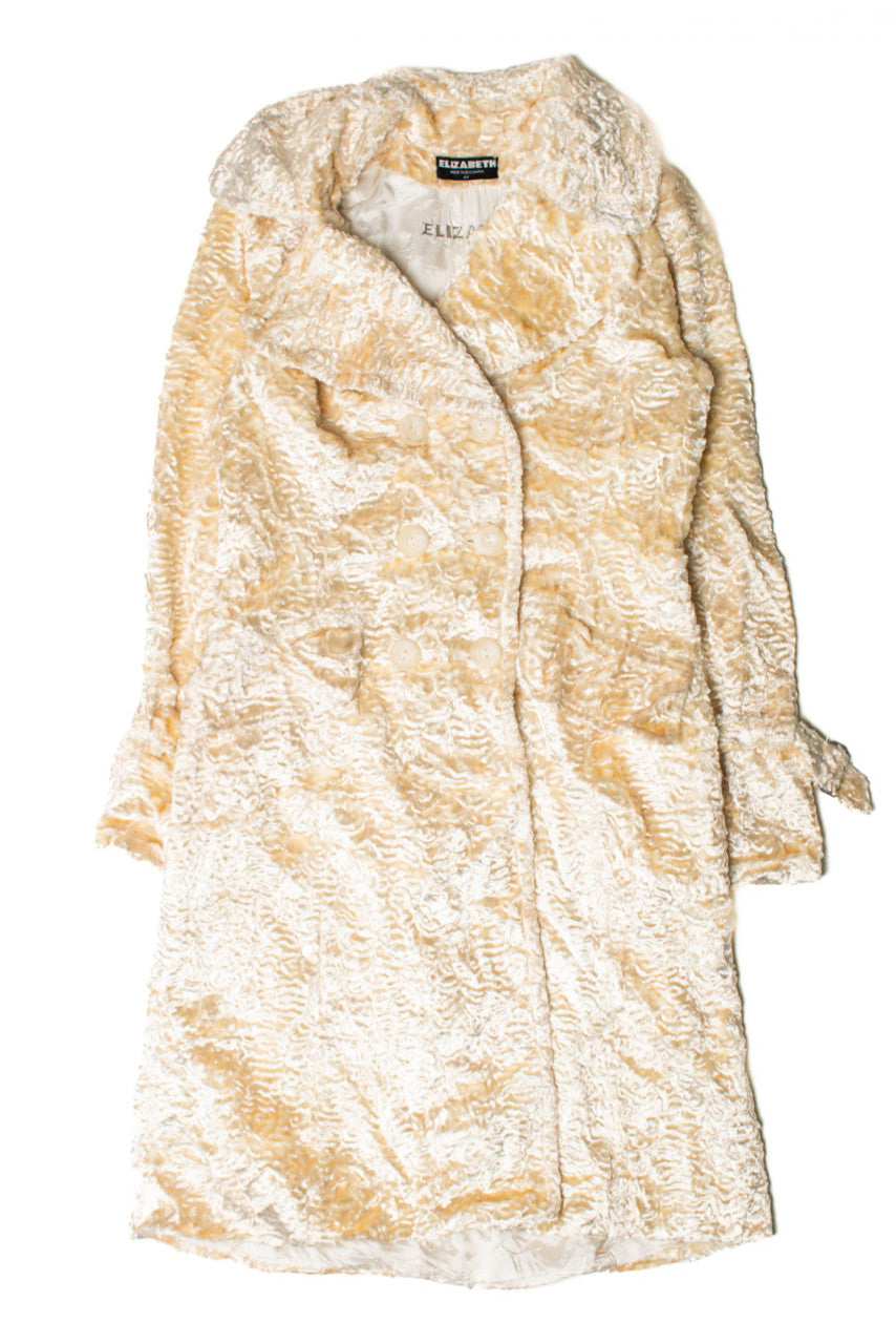 Elizabeth Long Faux Fur Coat