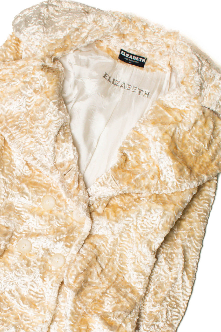 Elizabeth Long Faux Fur Coat