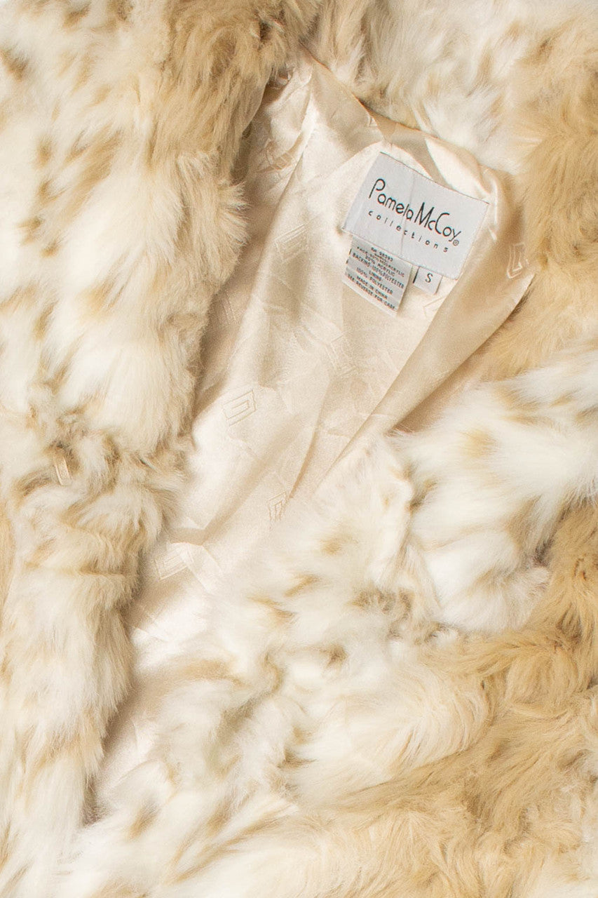Pamela McCoy  Faux Fur Coat