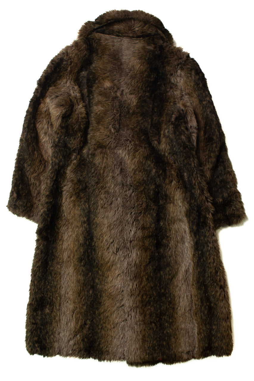 Vintage Tissavel Faux Fur Coat (1960s)