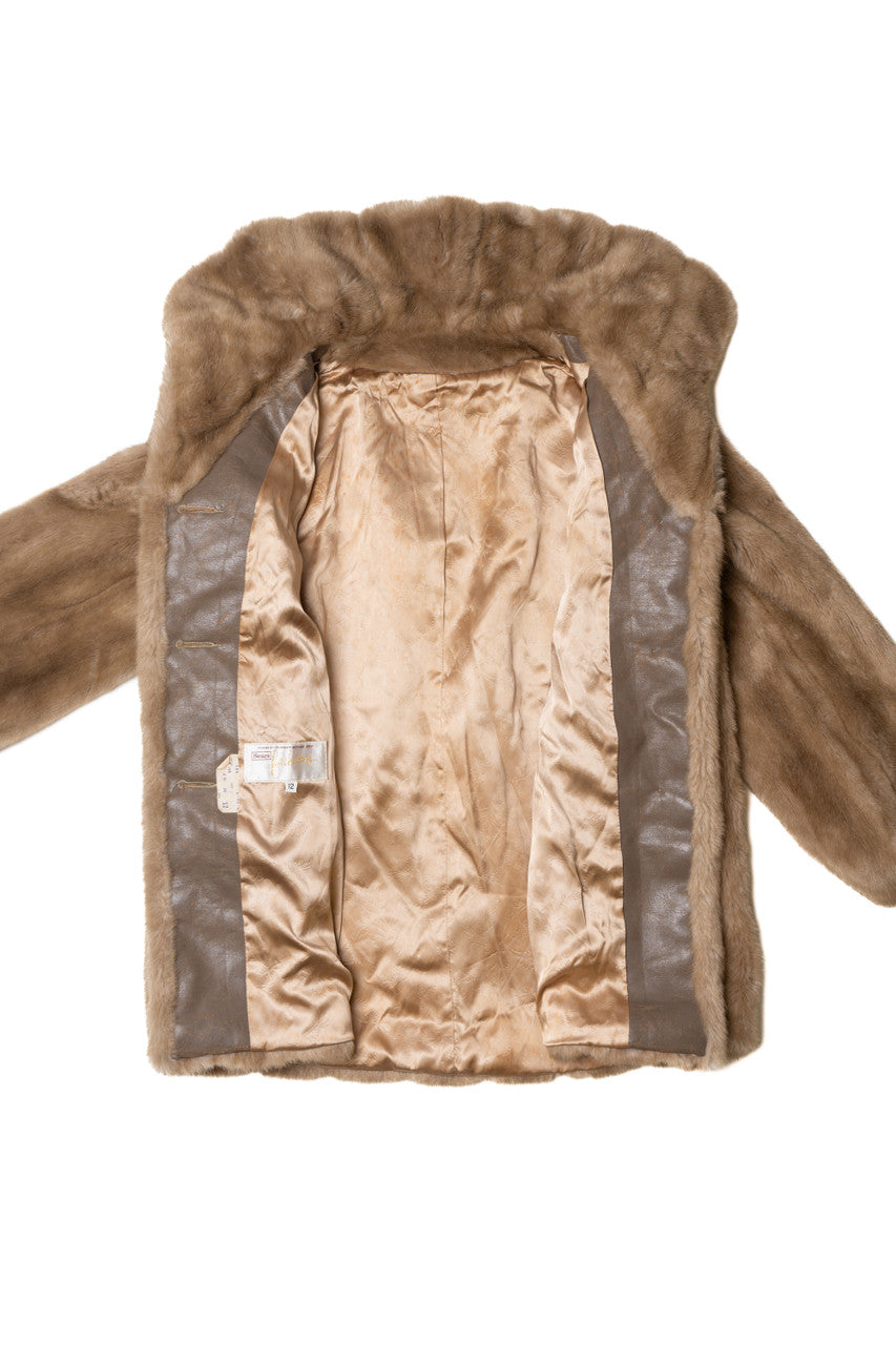 Vintage Sears Fashion Fur Coat