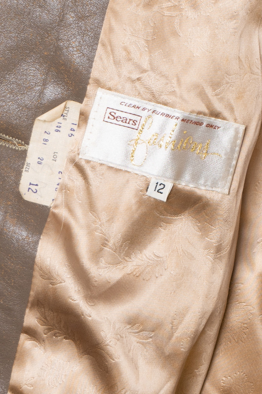 Vintage Sears Fashion Fur Coat