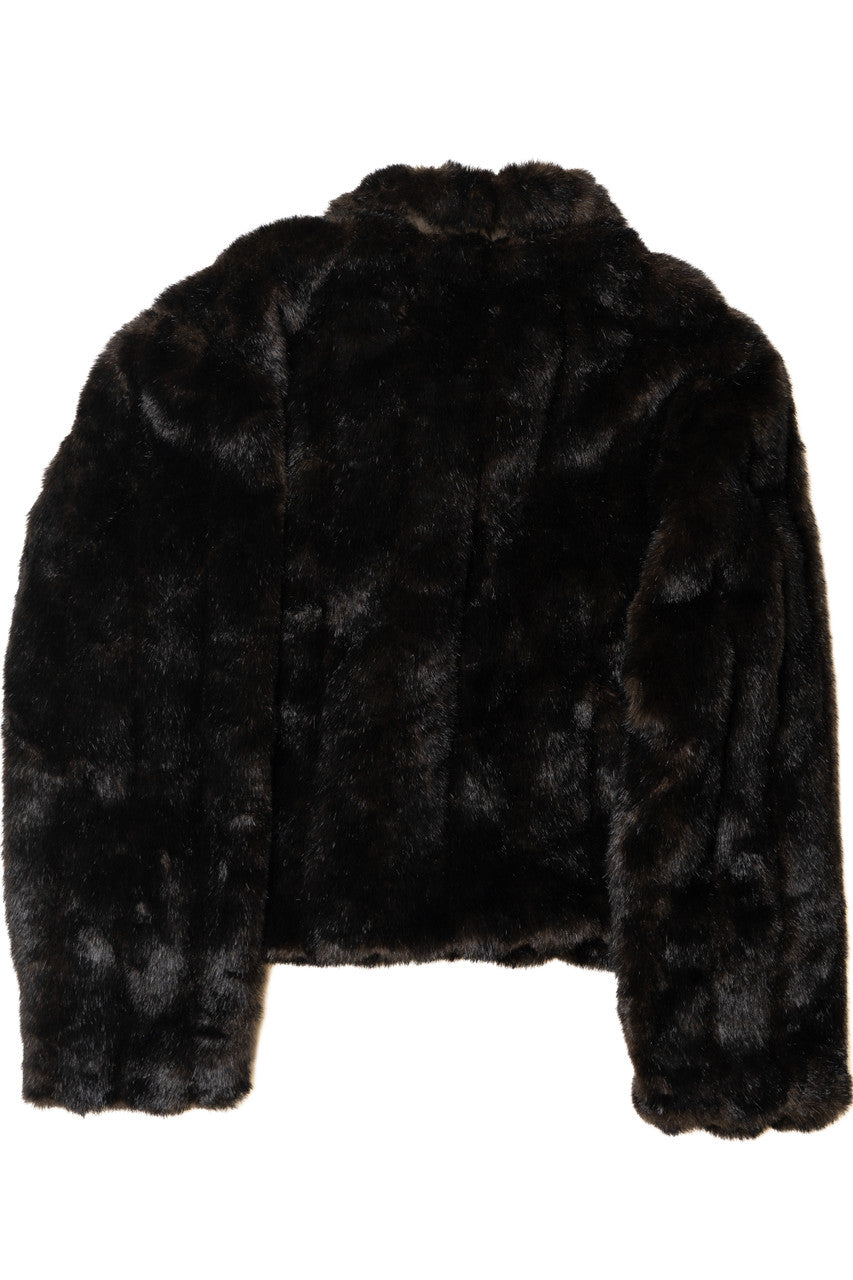 Vintage  R.Z.R. Active Dark Brown Fur Coat