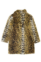 Vintage Y2K Incognita Cheetah Print Faux Fur Coat (2000s)