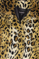 Vintage Y2K Incognita Cheetah Print Faux Fur Coat (2000s)