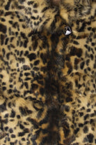 Recycled Pamela McCoy Cheetah Faux Fur Coat