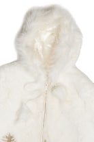 Vintage Milton Funwear Deer And Forest Print Faux Fur Coat (2000s)