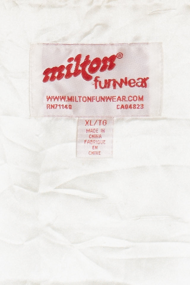 Vintage Milton Funwear Deer And Forest Print Faux Fur Coat (2000s)