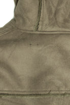 Chadwick's Sage Green Faux Suede Fur Coat