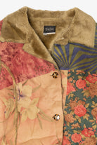 Vintage Y2k Toofan Patchwork Faux Fur Lined Jacket (2000s)