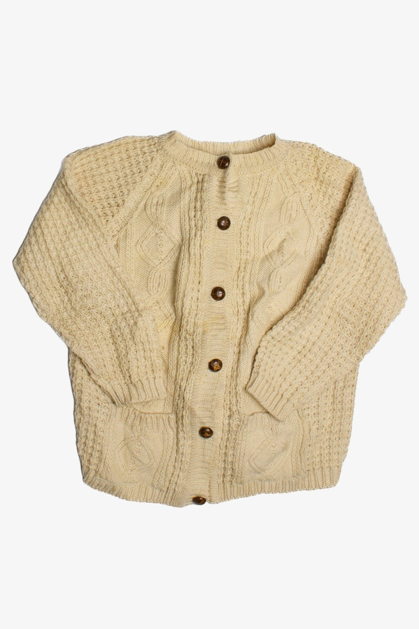 Vintage Purple Heather Vintage Fisherman Sweater (1980s) 1027