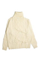 Vintage Thunderbird Turtleneck Fisherman Sweater (1990s) 1039