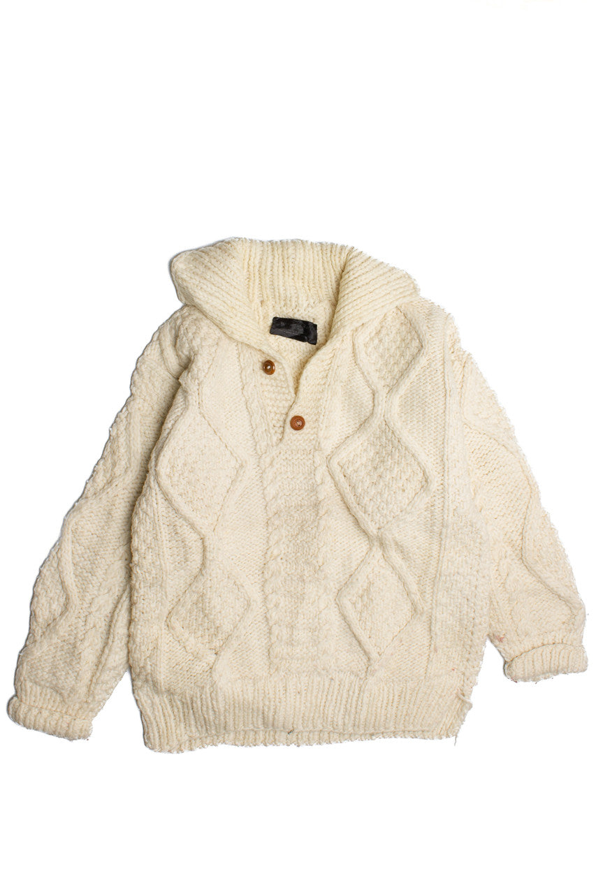 Vintage El Gringo Imports Vintage Fisherman Sweater (1980s)