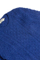 Vintage Blarney Blue Fisherman Sweater (1980s) 1059