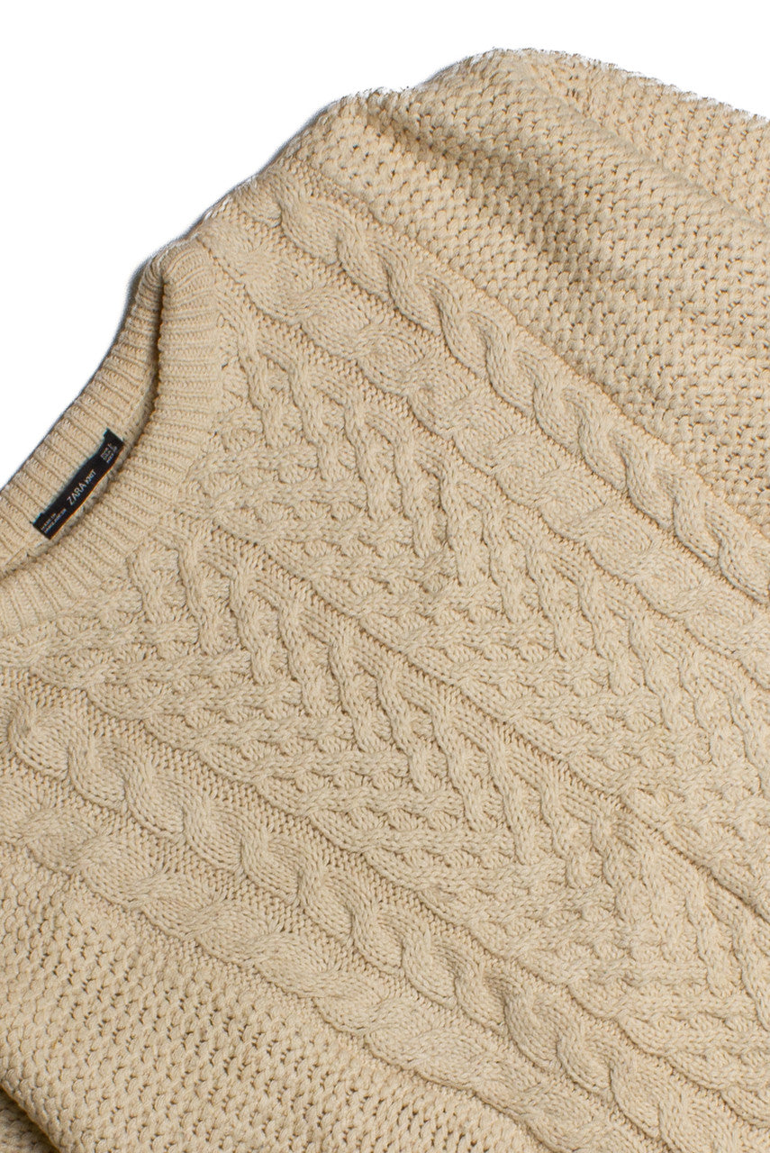  Zara Fisherman Sweater 1076 (2020s)