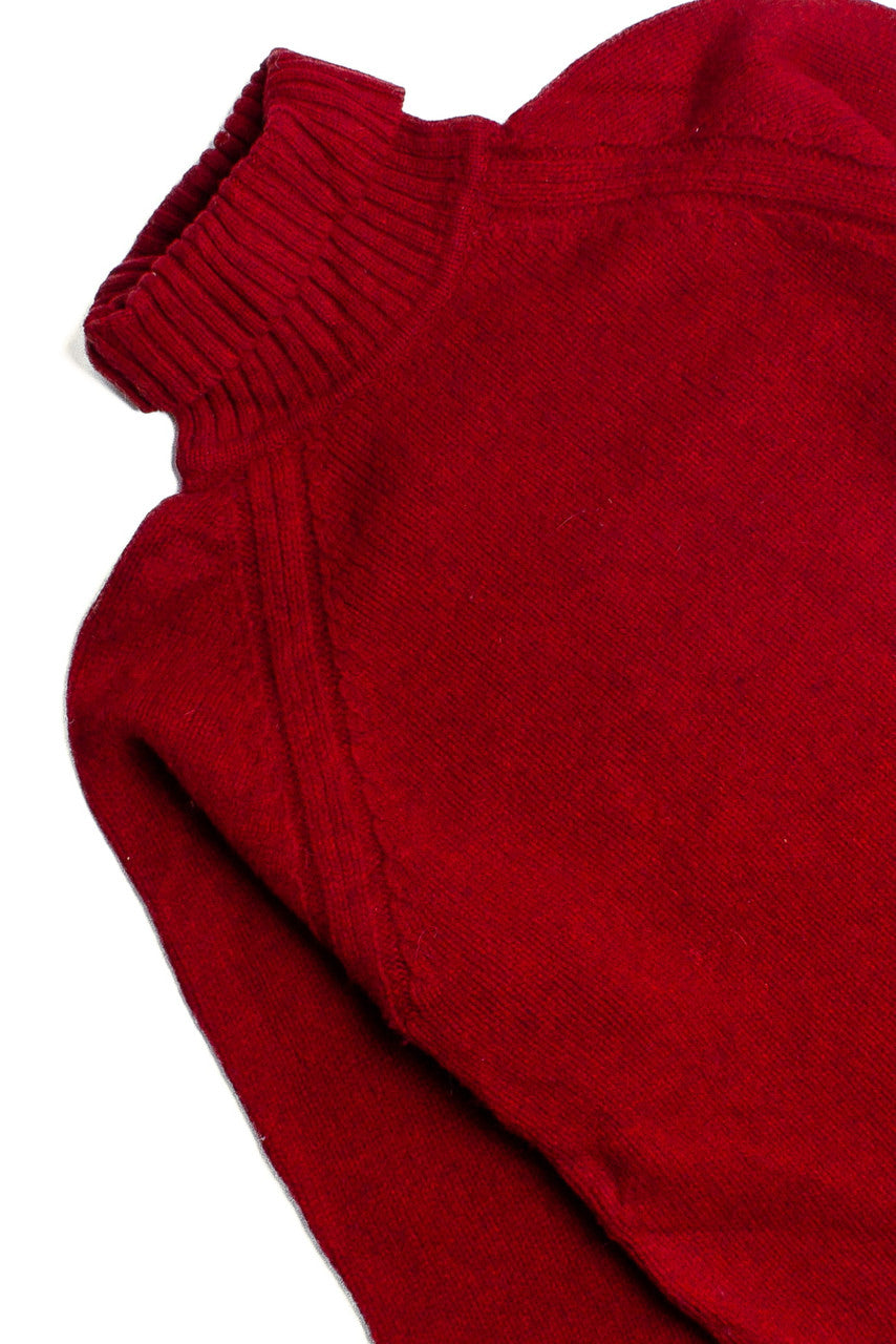  Red Vintage Fisherman Sweater (1990s) 1085