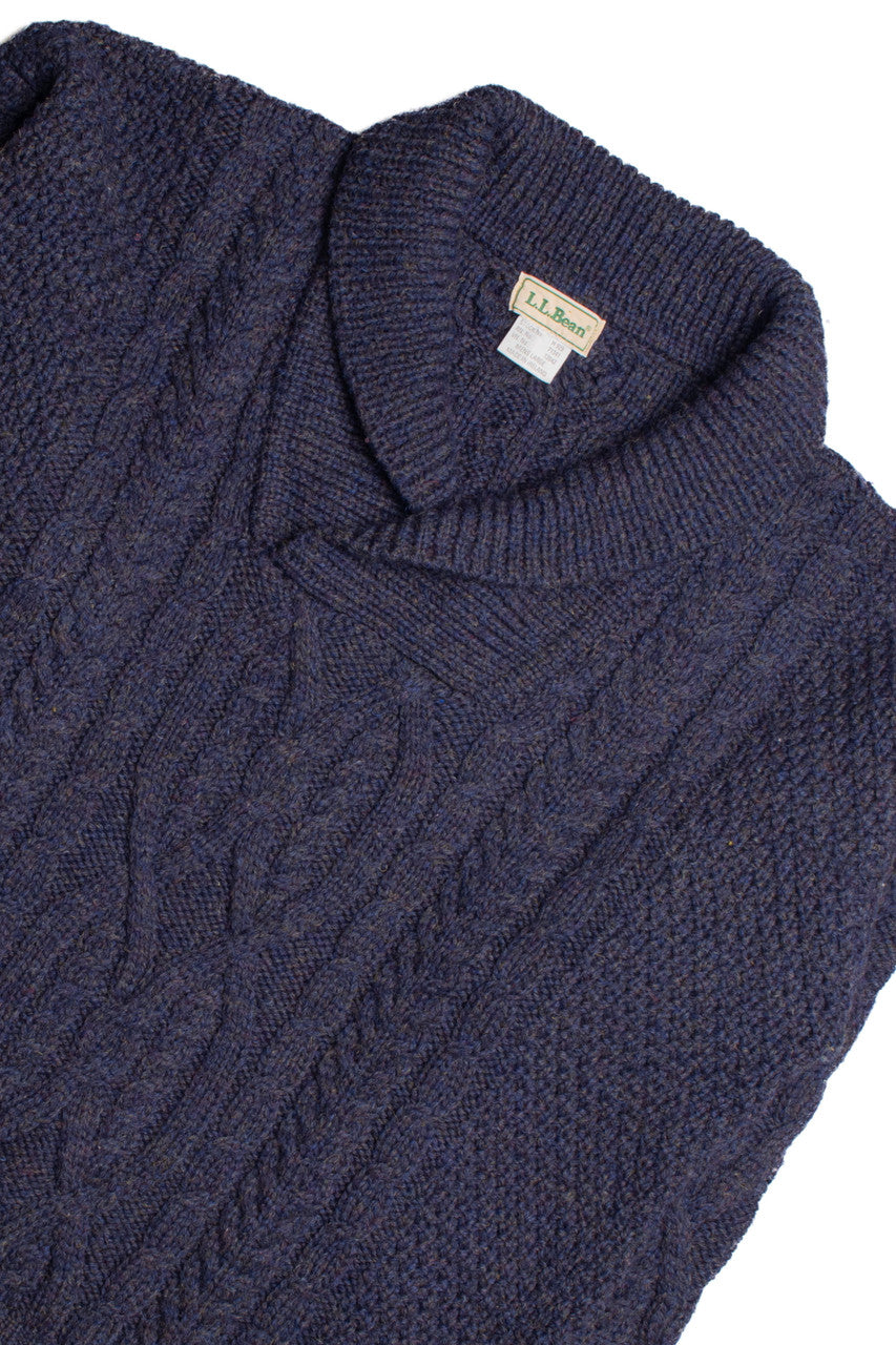 L.L. Bean Vintage Fisherman Sweater 1093
