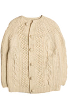 Cream Fisherman Sweater 1102